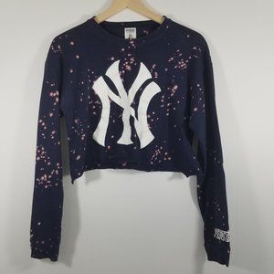 ny yankees crop top